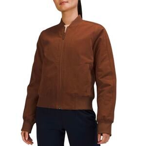 Lululemon Non-Stop Cotton Bomber Jacket